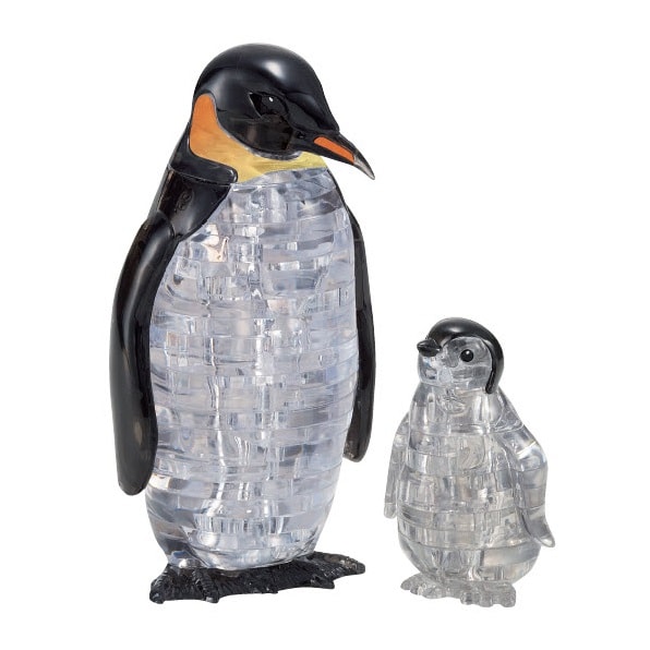 Leksak två kristall pingviner från Safekid