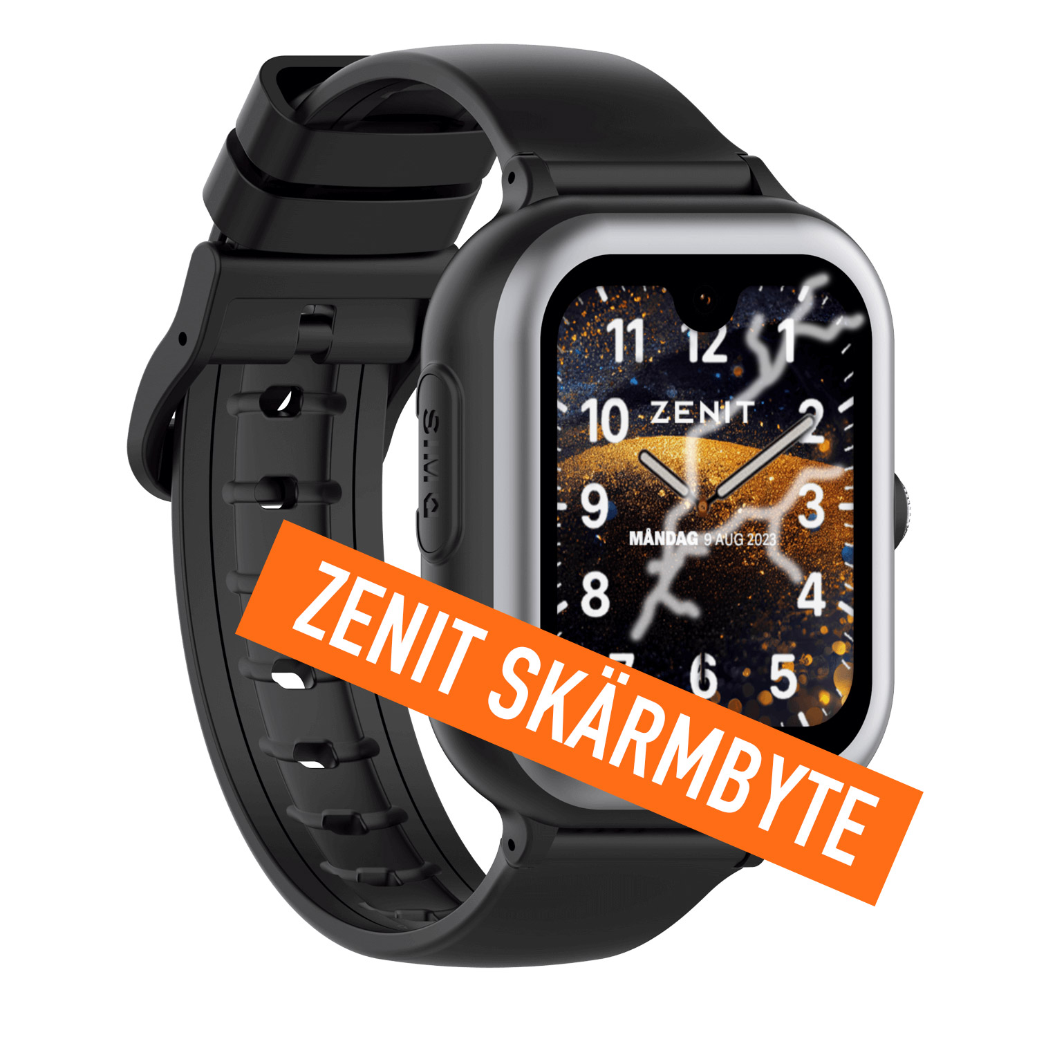 Safekid Zenit byte av skärm