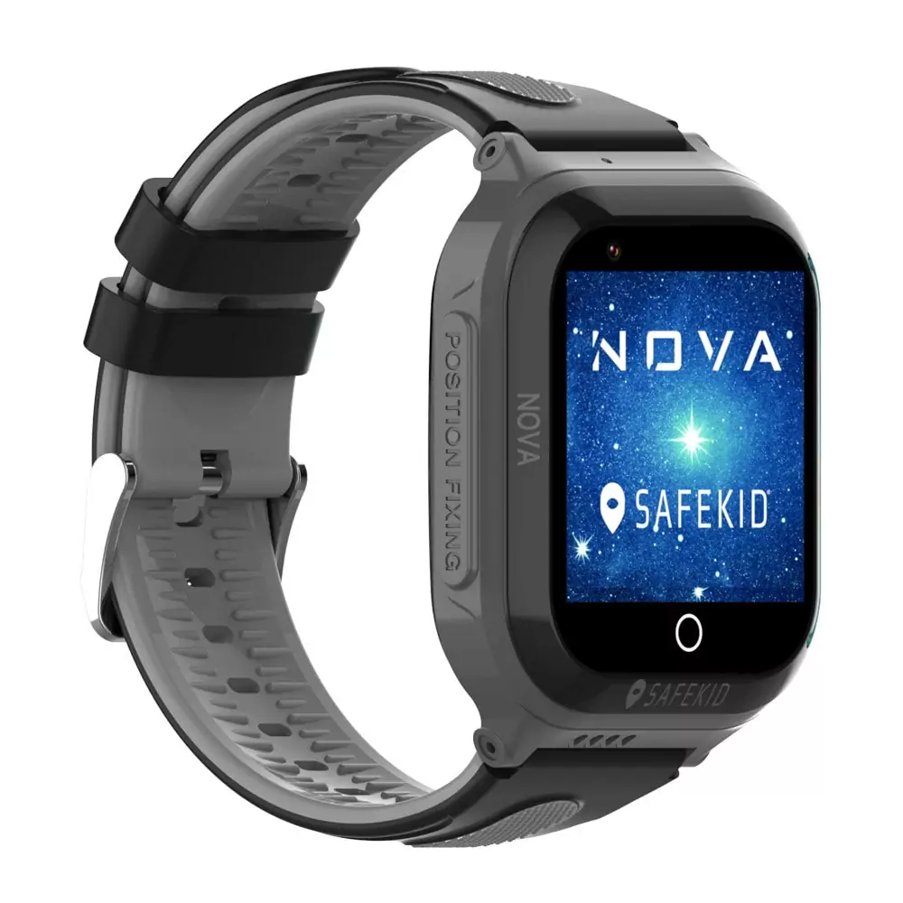 Nova är en mobilklocka för barn.