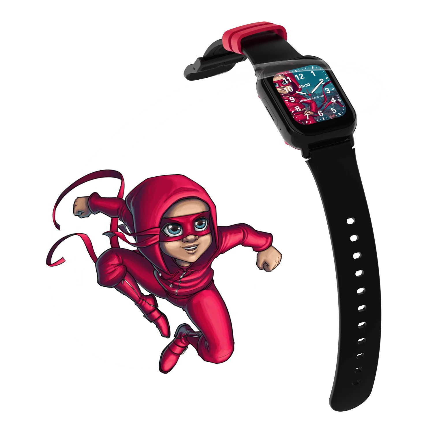 Handbok för superhjältar ålder Handbok för superhjältar ålder är omkring 6-9 år. Lisa och Superwatch.