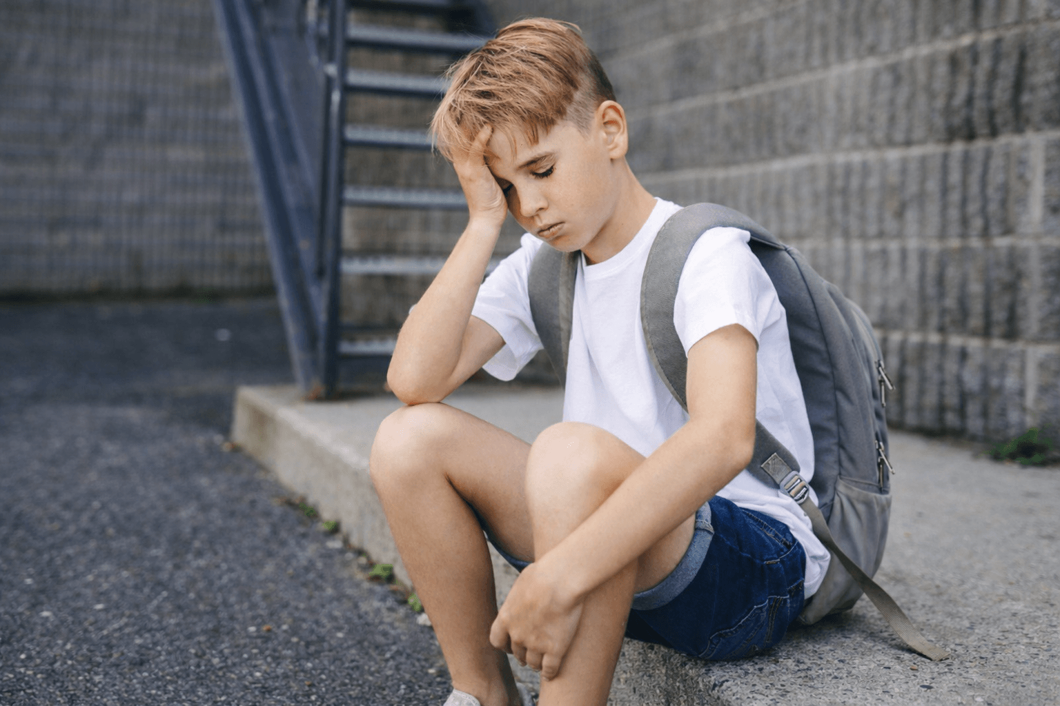 Vad ska man göra om ett barn vill inte gå till skolan.