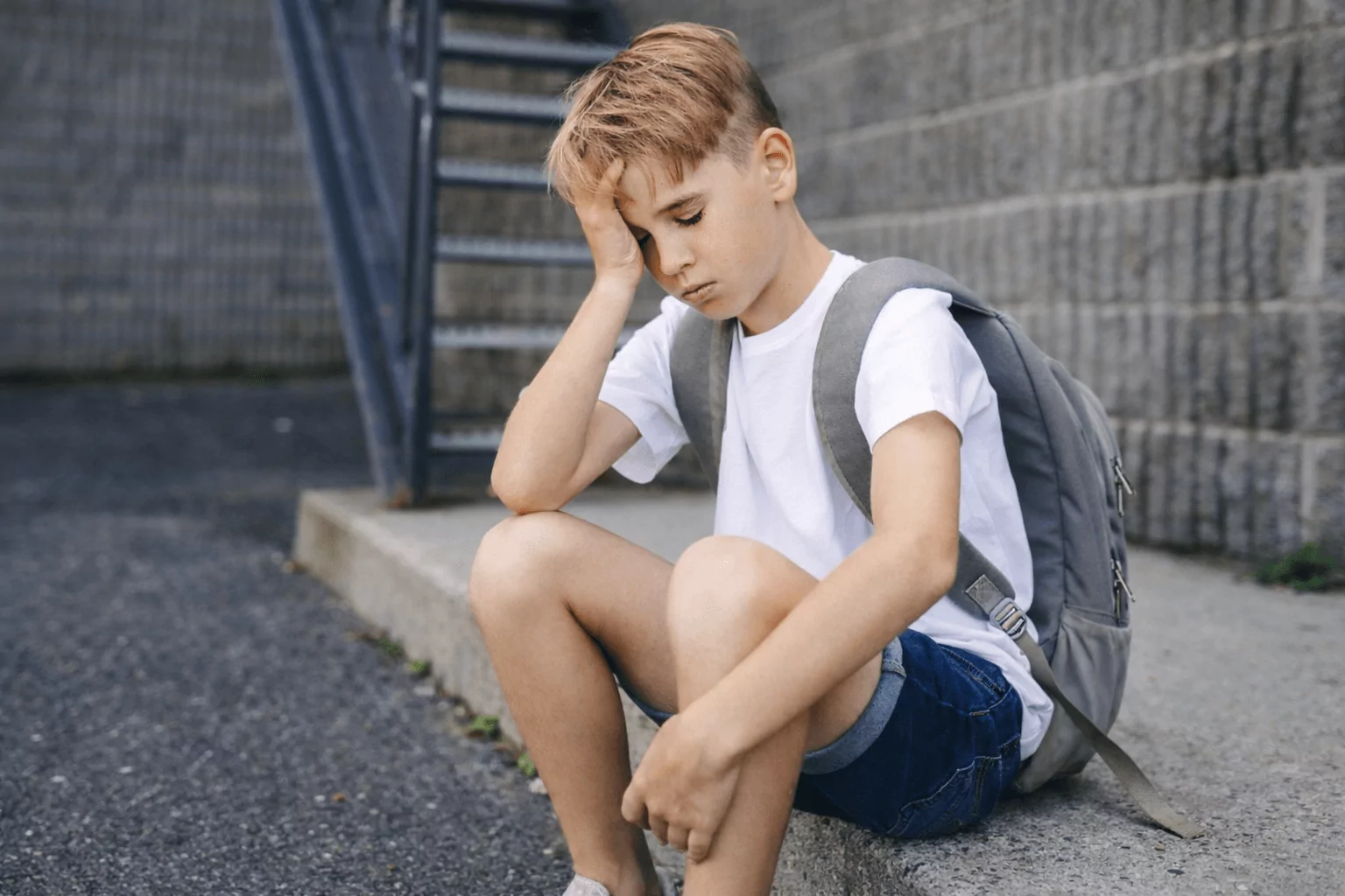 Vad ska man göra om ett barn vill inte gå till skolan.