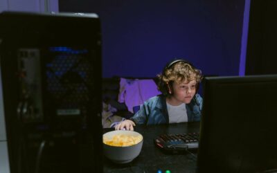Hög skärmtid hos unga och gaming