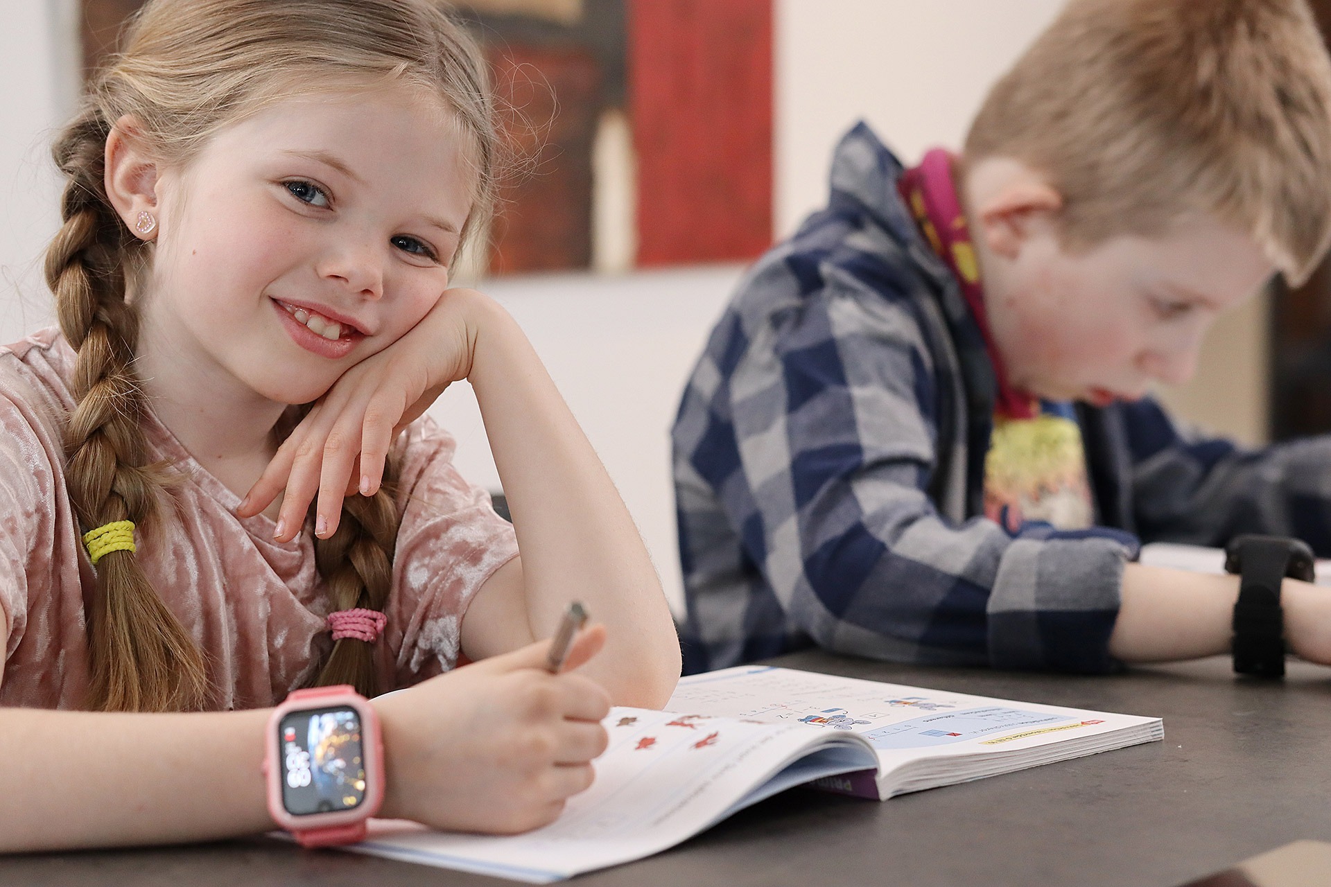 Digital klocka i skolan Digital klocka i skolan.