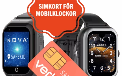 När passar en smart klocka med simkort bäst?