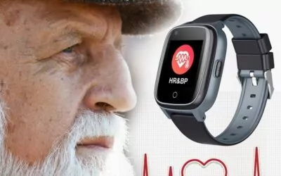 Smartklocka till herrar med stöd för samtal