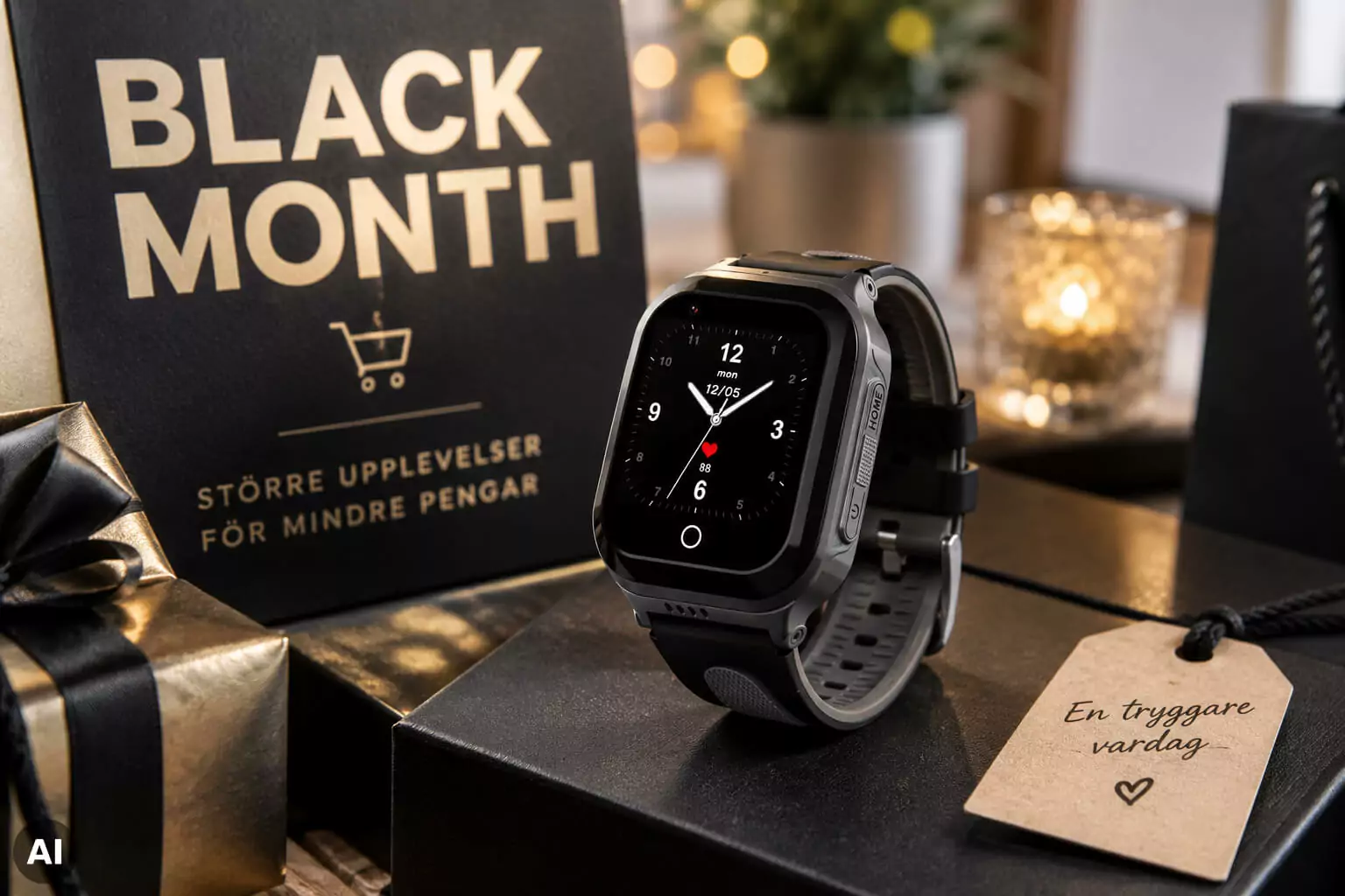 Black month En Nova v3 som inhandlats under black month.
